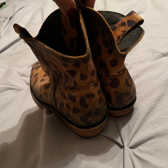 Liberty Black Leopard Booties - Picture 6 of 6